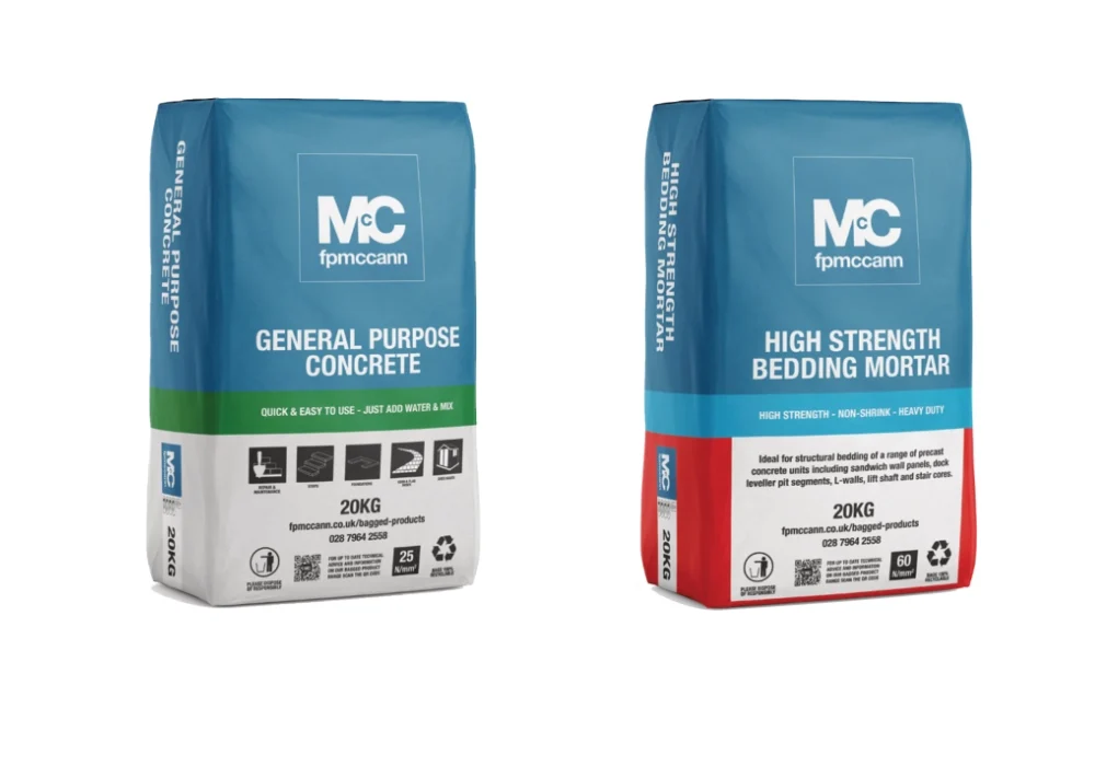 How to mix bagged concrete and mortar